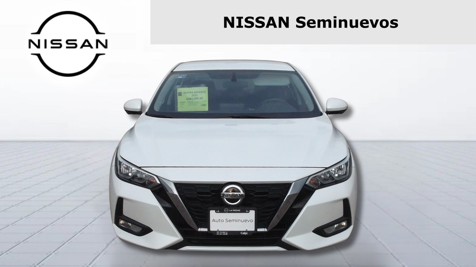 2021 Nissan SENTRA 4 PTS ADVANCE AAC F NIEBLA RA-16CVT