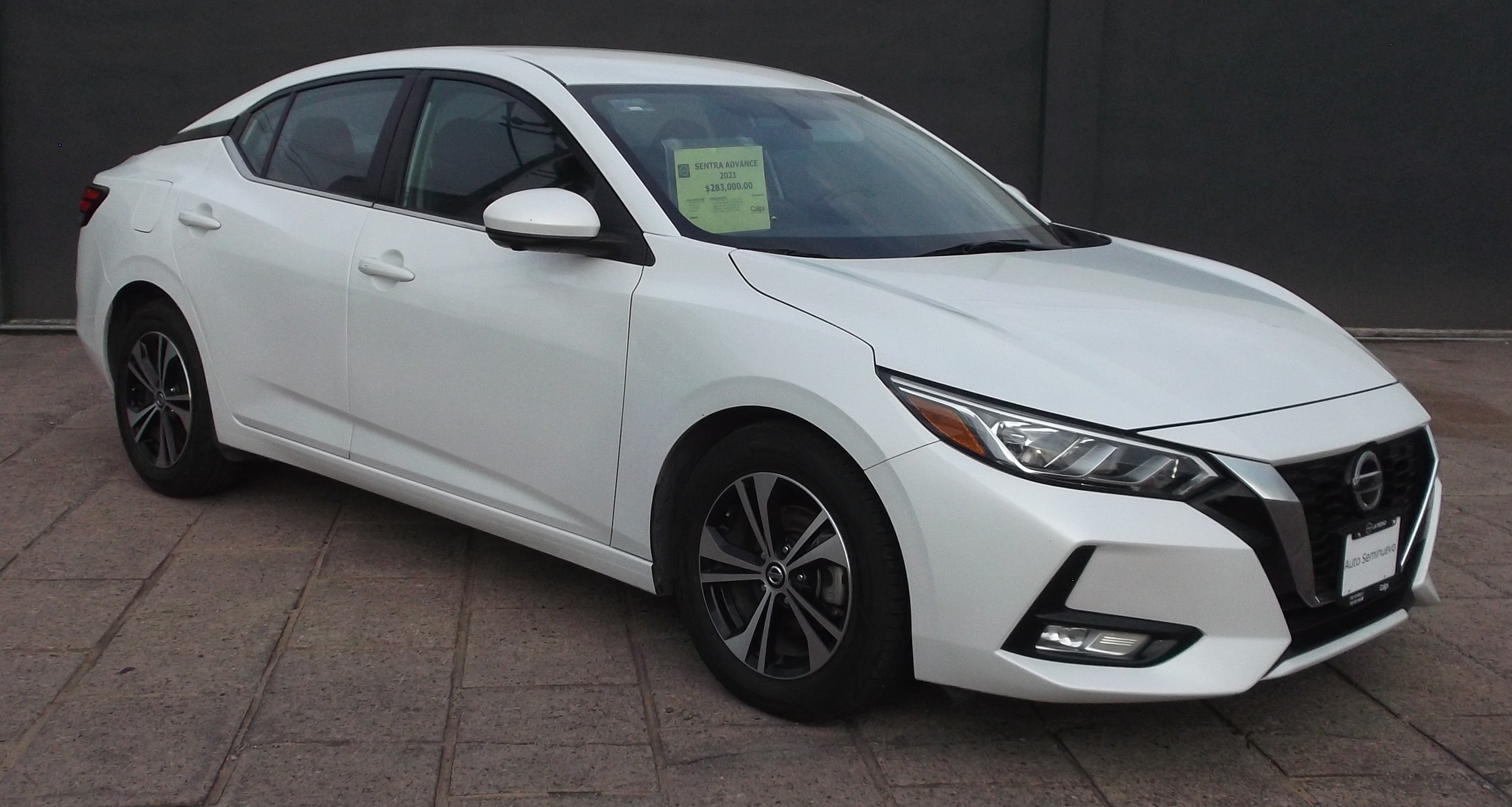 2021 Nissan SENTRA 4 PTS ADVANCE AAC F NIEBLA RA-16CVT