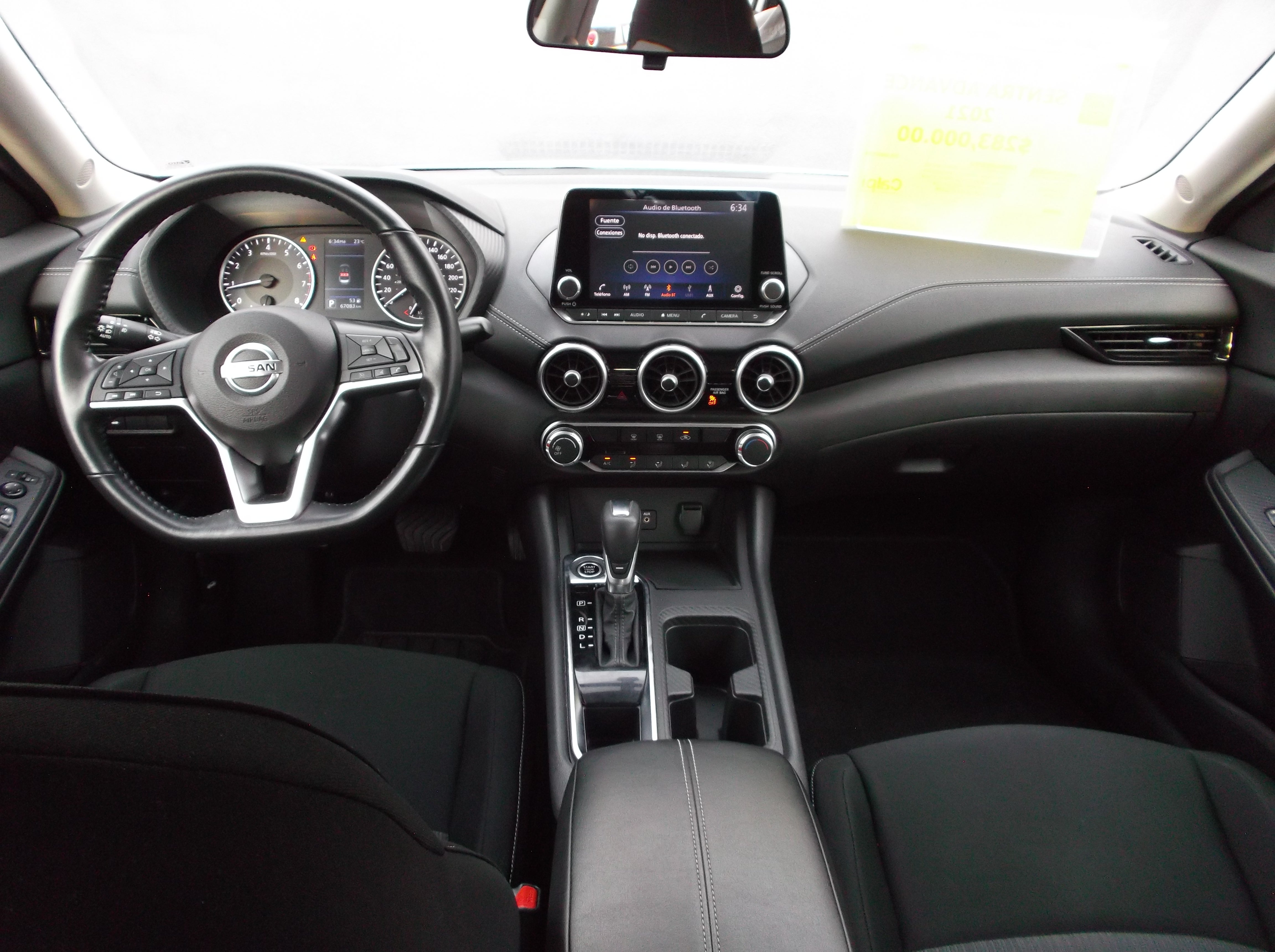 2021 Nissan SENTRA 4 PTS ADVANCE AAC F NIEBLA RA-16CVT