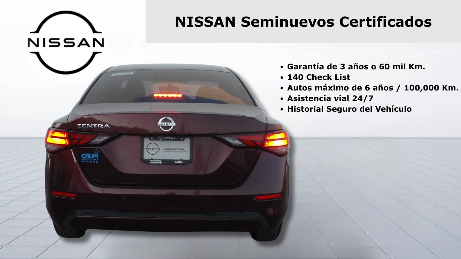 2023 Nissan SENTRA 4 PTS ADVANCE CVT AAC F NIEBLA RA-16