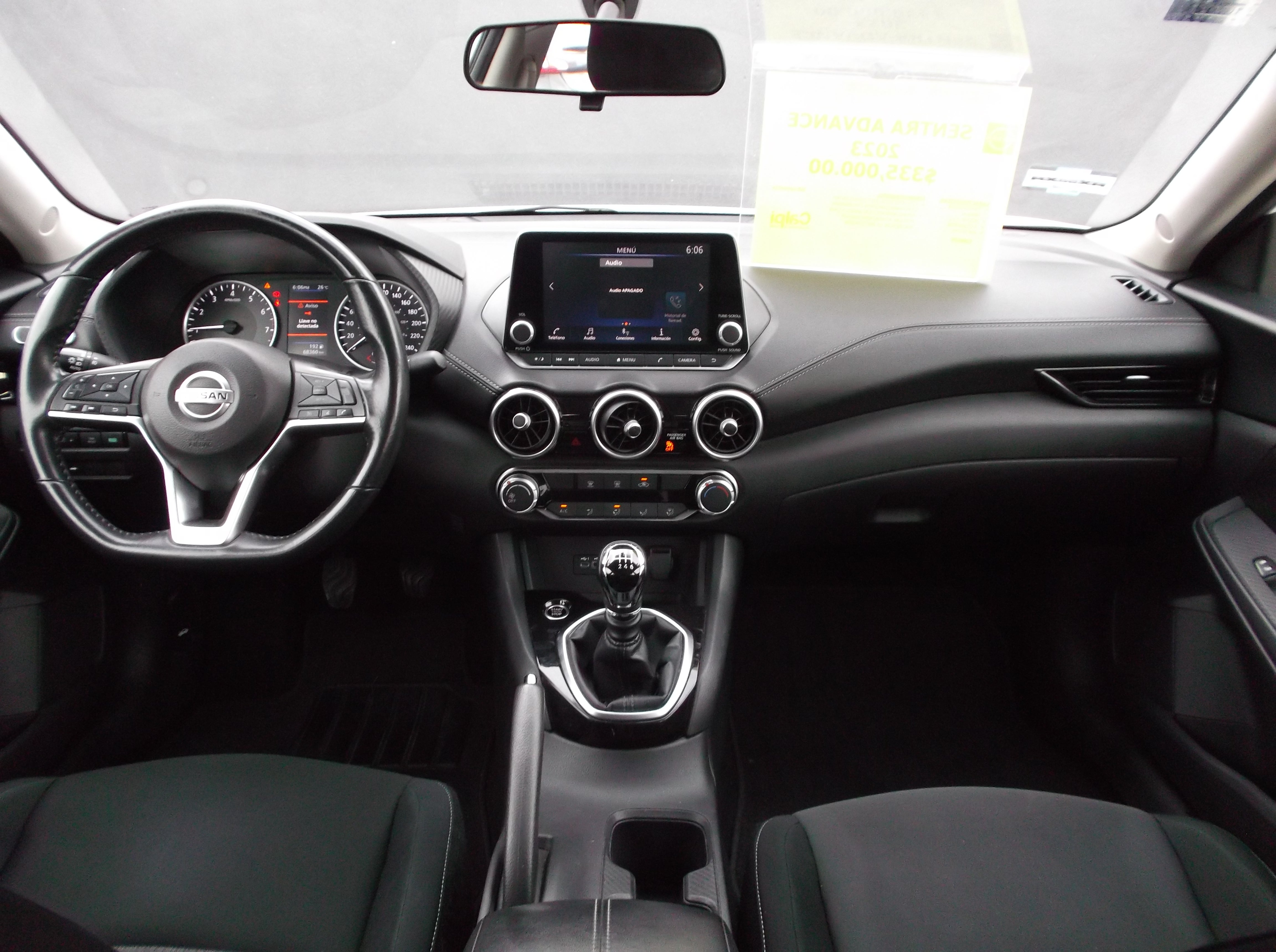 2023 Nissan SENTRA 4 PTS ADVANCE TM6 AAC F NIEBLA RA-16