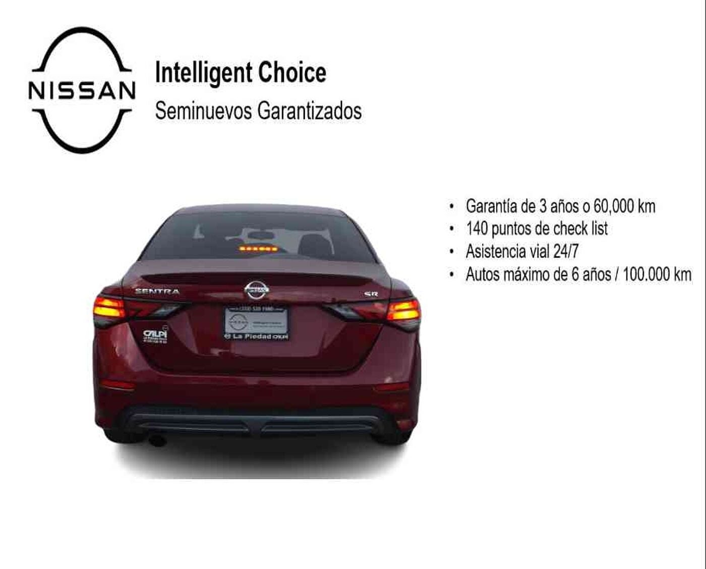 2023 Nissan SENTRA 4 PTS SR CVT AAC ASTOS DEPORTIVOS BOSE QC F LED RA-18