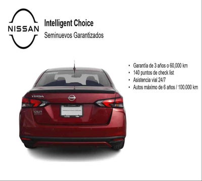2023 Nissan VERSA 4P ADVANCE L41.6 MAN