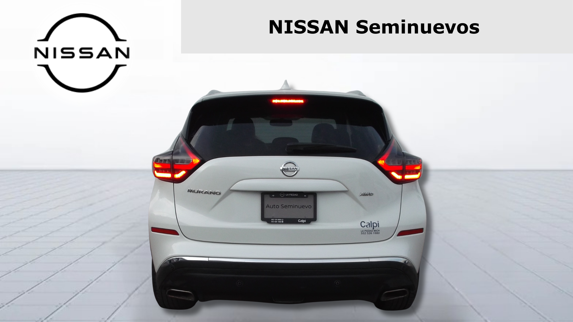 2020 Nissan MURANO 5 PTS EXCLUSIVE CVT GPS PIEL QC RA-20 4X4