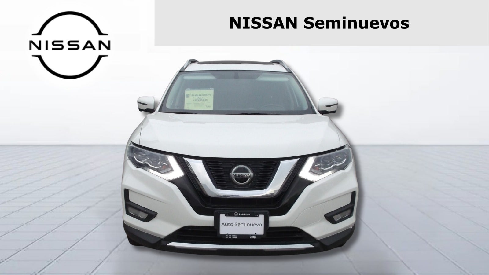 2021 Nissan X-TRAIL 5 PTS EXCLUSIVE CVT PIEL QCP GPS 5 PAS RA-19