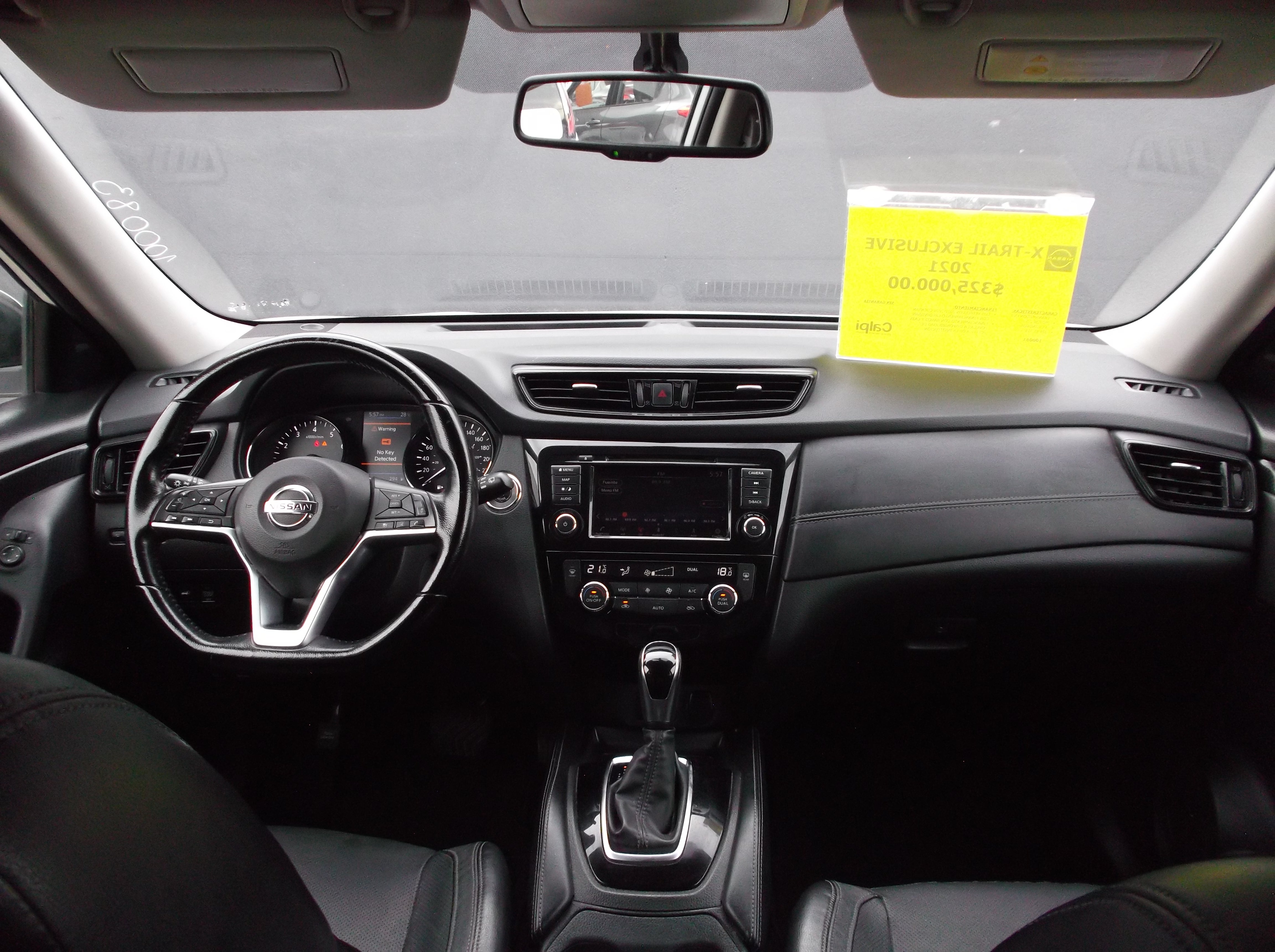 2021 Nissan X-TRAIL 5 PTS EXCLUSIVE CVT PIEL QCP GPS 5 PAS RA-19